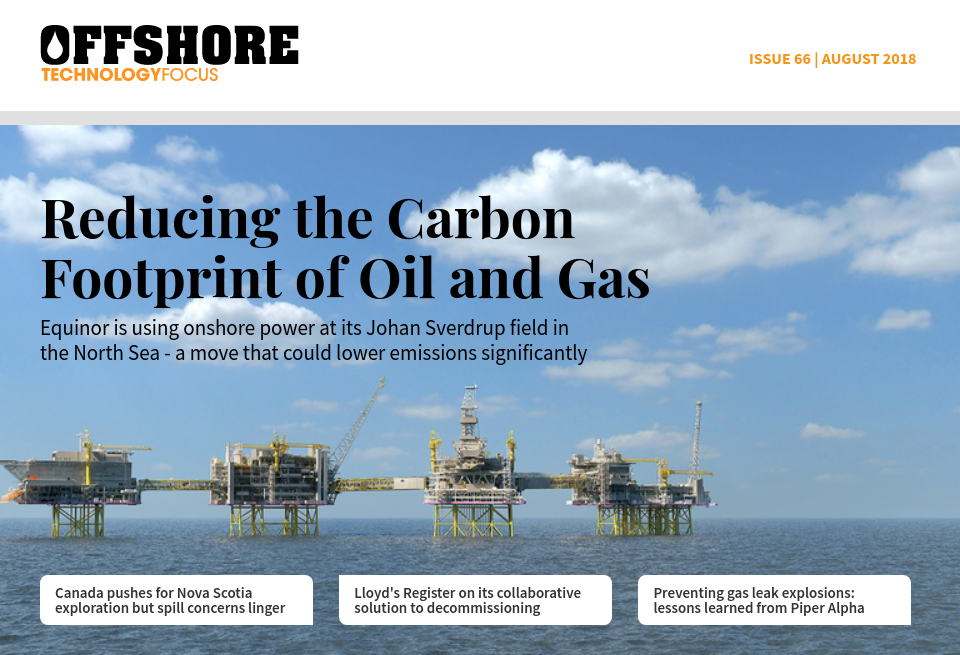 Home Reducing The Carbon Footprint Of Oil And Gas Offshore