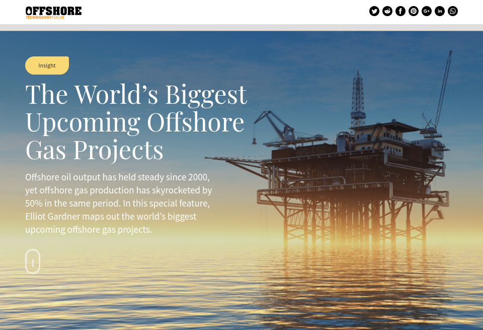 The World's Biggest Upcoming Offshore Gas Projects ...
